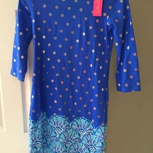 Lilly Pulitzer Bay Dress XXS Squeeze The Juice